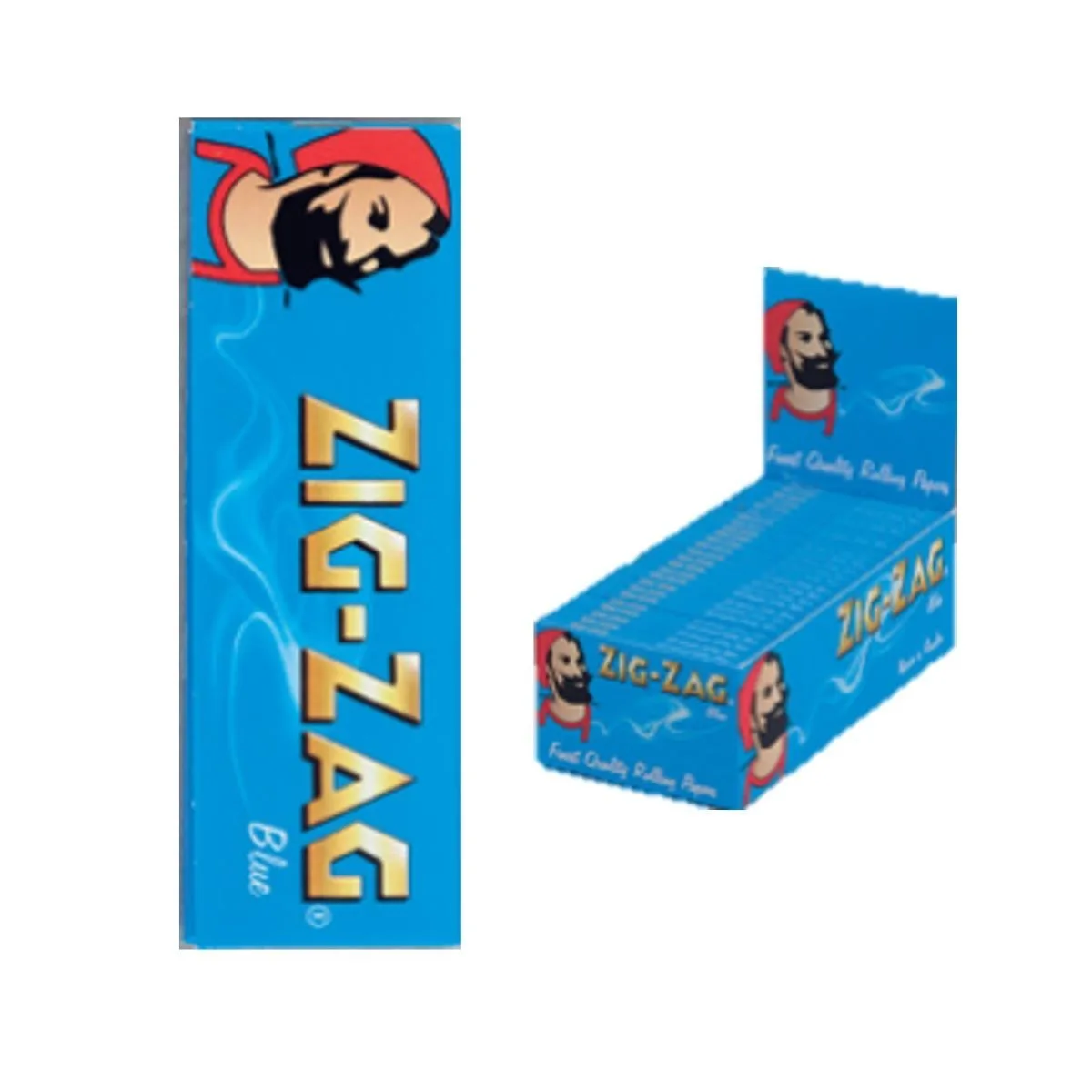 ZIG-ZAG 蓝色单张卷纸