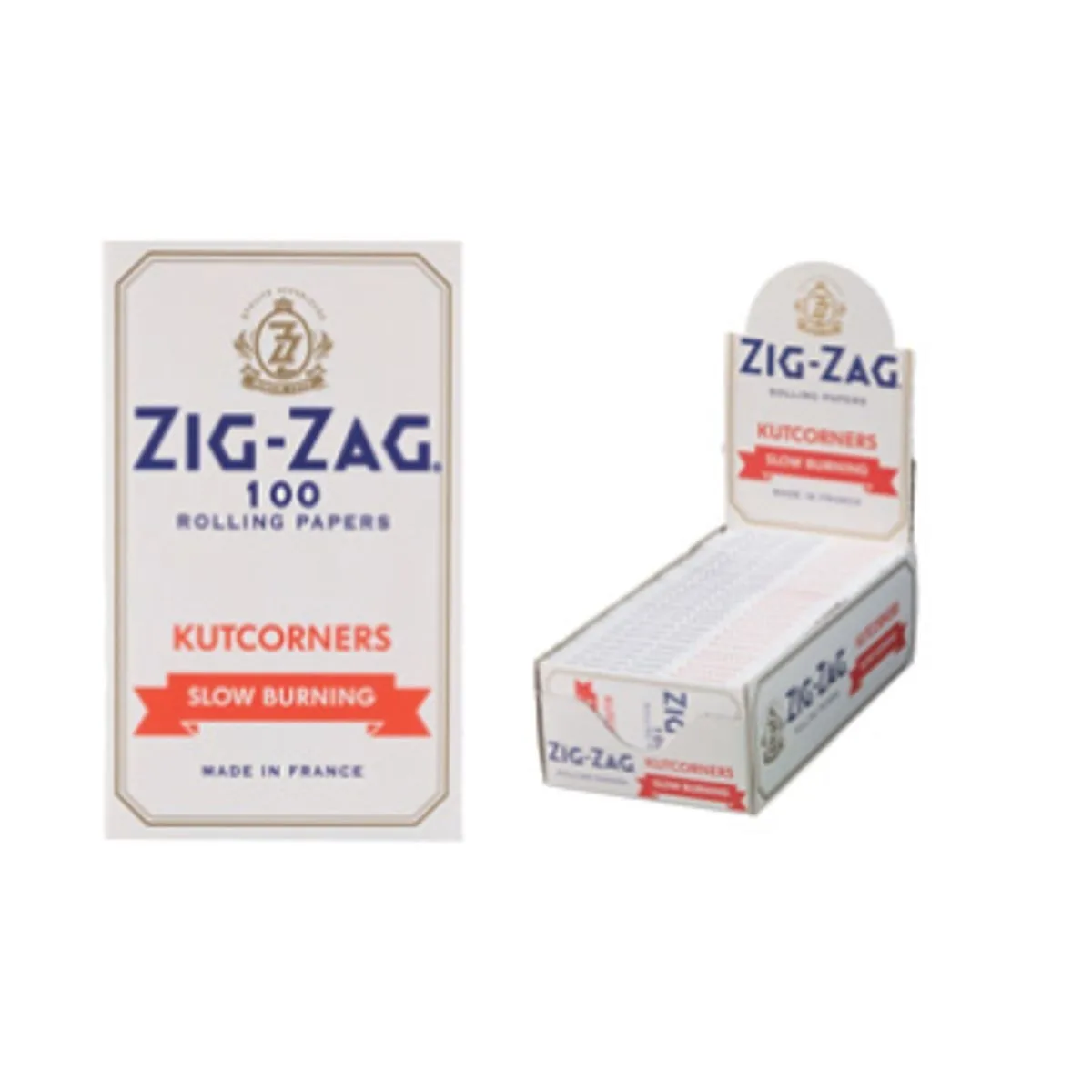 ZIG-ZAG 白色双张卷纸
