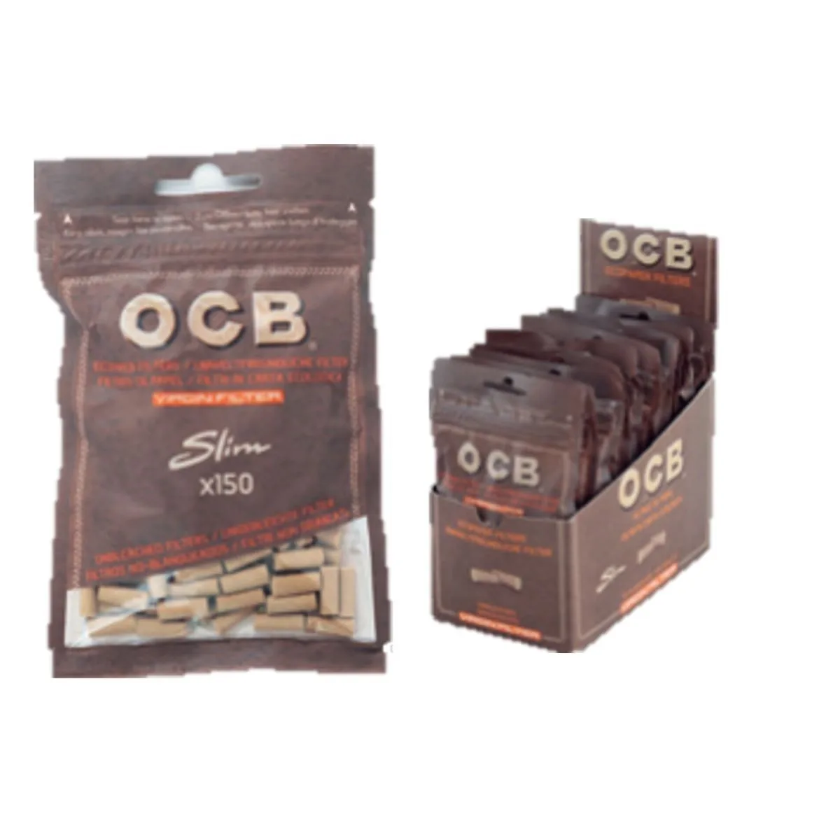 OCB 棕色细支过滤嘴