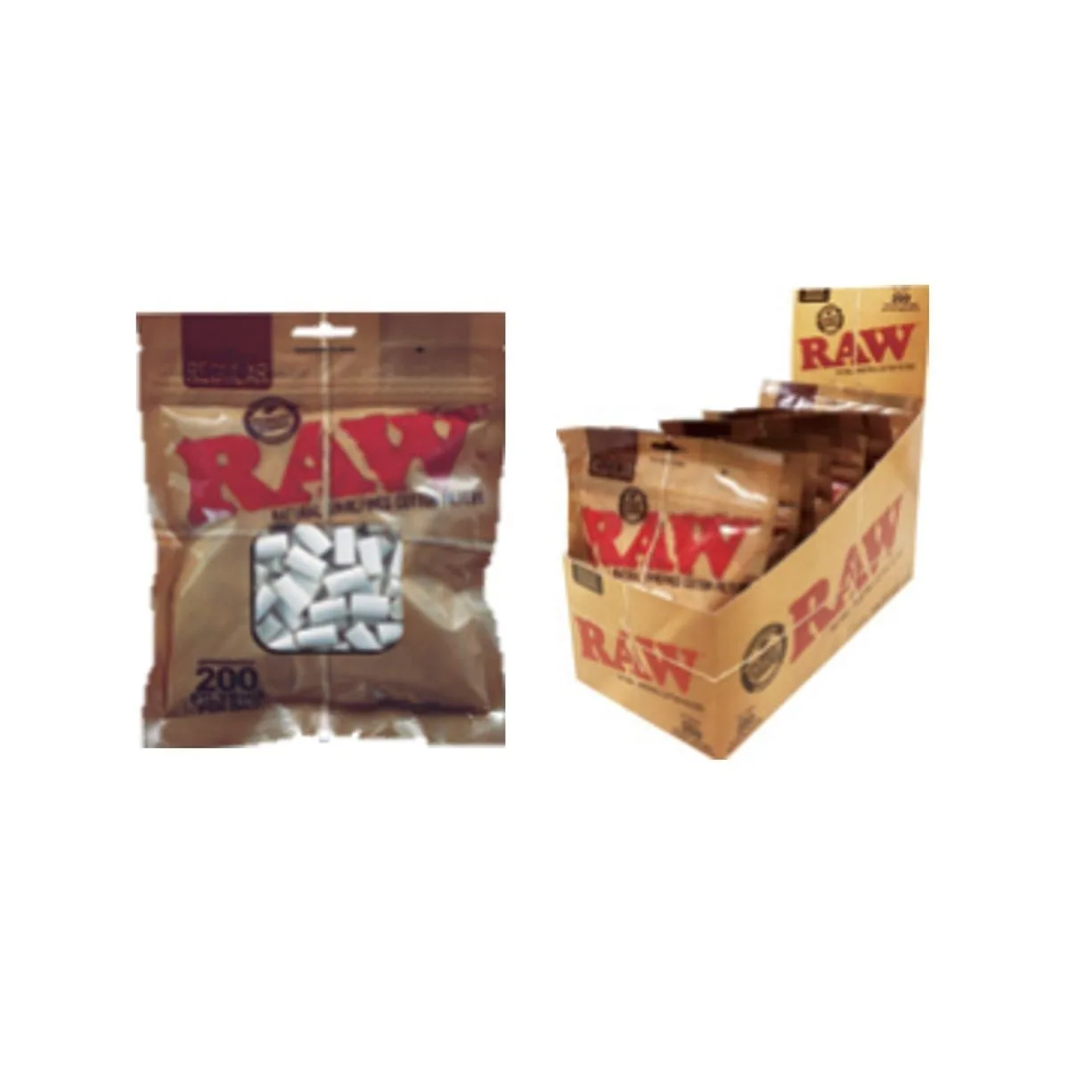 RAW 棉质常规滤嘴