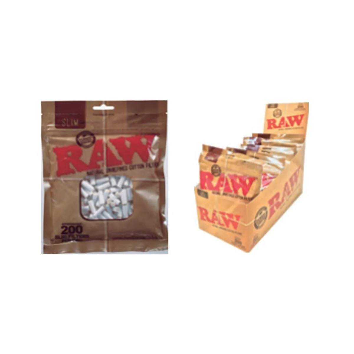 RAW 棉质细支滤嘴