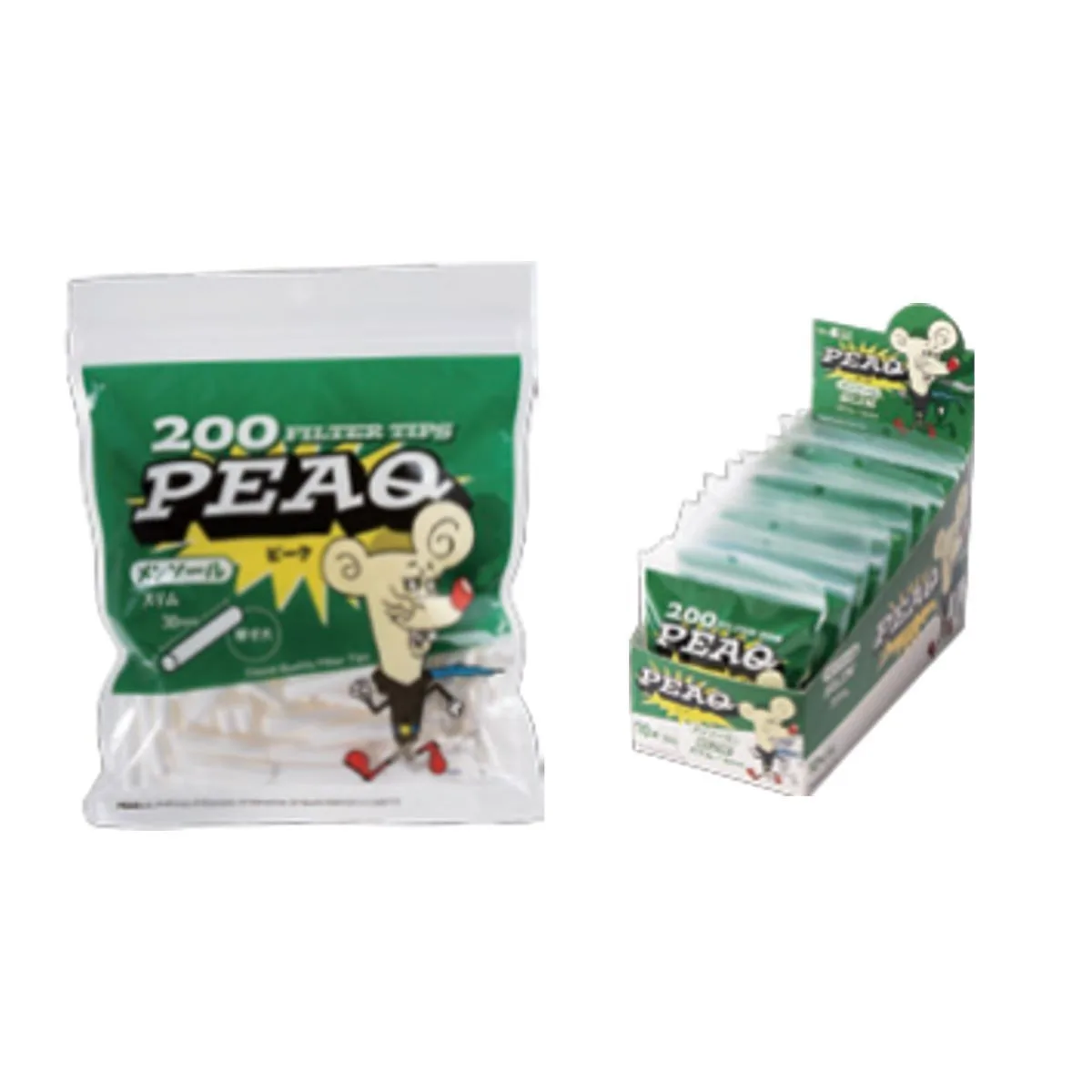 PEAQ 细支薄荷长款滤嘴 200支装