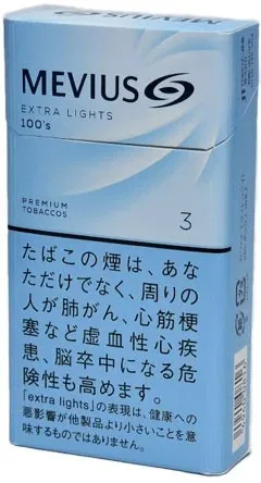 梅比乌斯/MEVIUS 特淡 3mg 长支 硬盒