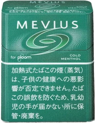 梅比乌斯/MEVIUS 淡薄荷 Cold Menthol Ploom用